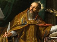 Conversion Augustine hippo confession video Dr. Italy painting Philippe de Champaigne Marcellino D'Ambrosio