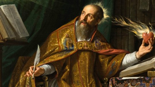 Conversion Augustine hippo confession video Dr. Italy painting Philippe de Champaigne Marcellino D'Ambrosio