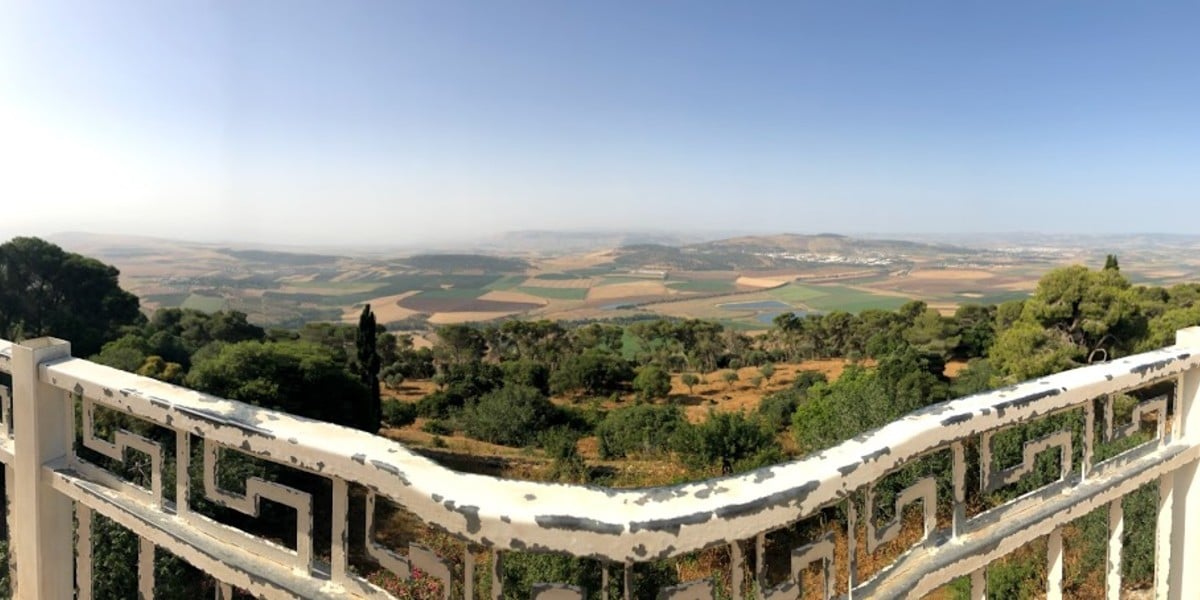 mount mt. tabor transfiguration Jesus mountain view