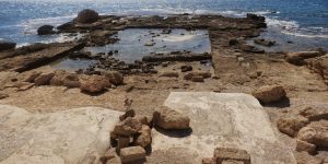 caesarea maritima herod's palace swimming pool