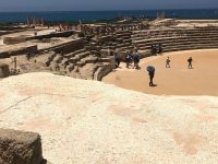 Caesarea Maritima acquaduct Herod's Mediterranean jewel