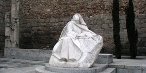 St. saint teresa avila friendship with Jesus contemplation contemplative prayer humanity Christ friend saints love October 15