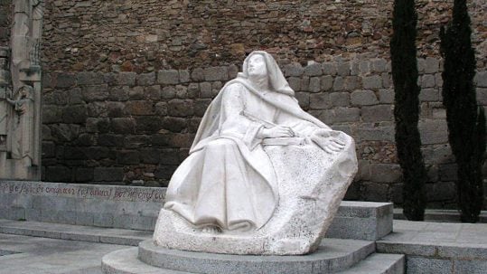 St. saint teresa avila friendship with Jesus contemplation contemplative prayer humanity Christ friend saints love October 15