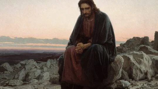 tempted by devil in desert temptation christ trials augustine body