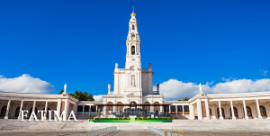 The Sanctuary of Fatima, which is also known as the Basilica of Our Lady of Fatima, Portugal