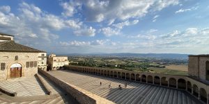 Saint Francis of Assisi basilica San Francesco piazza franciscan catholic pilgrimage