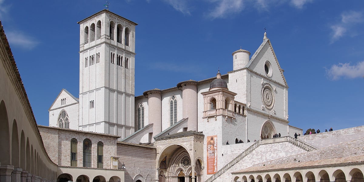 basilica of san francesco basilica of santa chiara