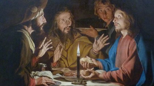 ascension resurrection road emmaus leo the great humanity dignity exalted