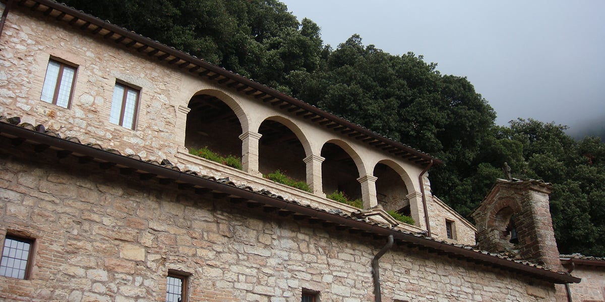 carceri hermitage st. francis assisi mount mt. subasio eremo