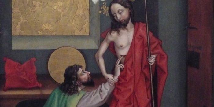 doubting thomas divine mercy sunday octave easter faith unbelief believe incredulity Hendrick ter Brugghen