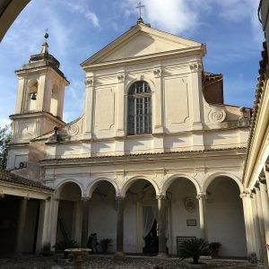 san clemente basilica facade clement rome