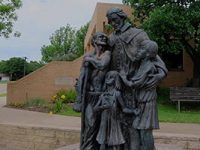 Statue at Saint Vincent de Paul Catholic Church