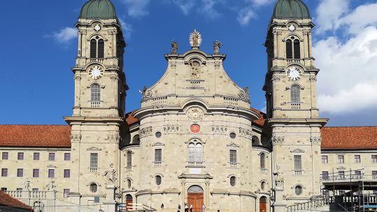 Einsiedeln Black Madonna, Abbey St. Meinrad Switzerland hospitality