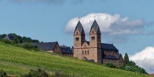 Saint st. Hildegard Bingen Rhine Pilgrimage Cruise Catholic Travel abbey Germany