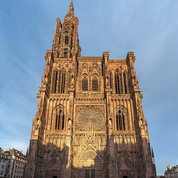 Strasbourg Cathedral, Notre Dame de Strasbourg, Our Lady of Strasbourg, Capital of Christmas, Strasbourg France, Rhine pilgrimage, Rhine cruise, Catholic pilgrimage, Christmas market, Strasbourg Christmas market