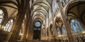 Strasbourg Cathedral, Strasbourg France, Notre Dame de Strasbourg, Rhine pilgrimage, Rhine cruise, Catholic pilgrimage, Our Lady of Strasbourg