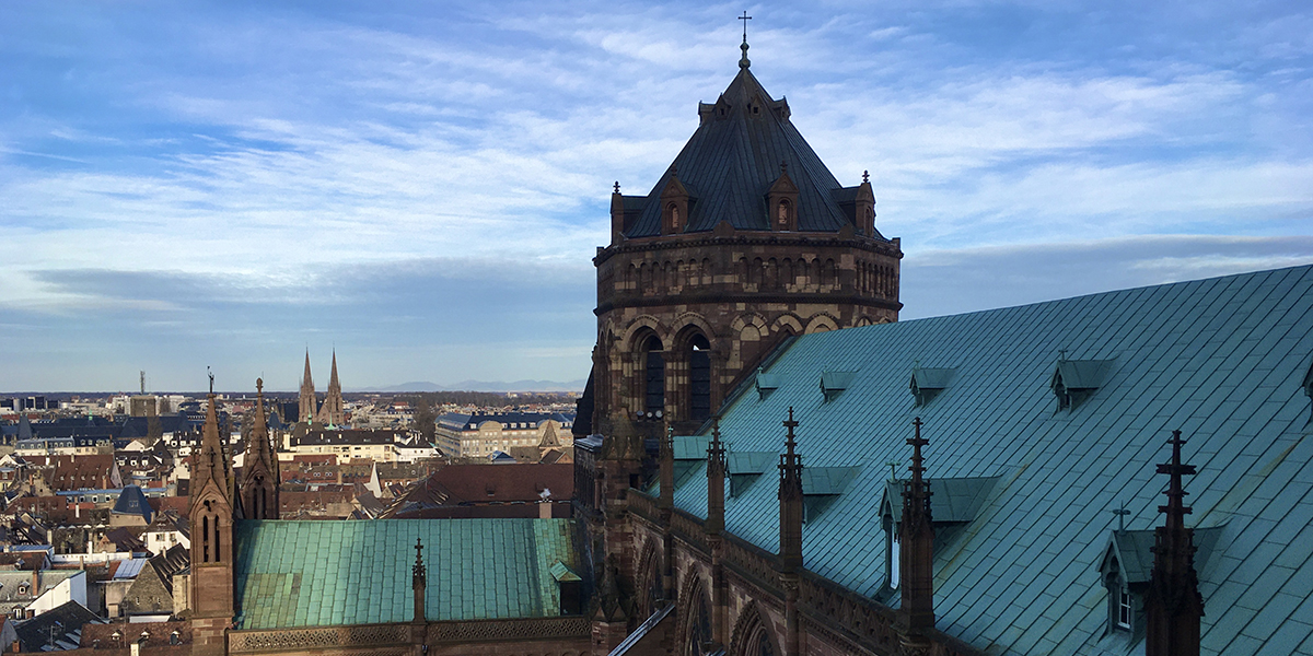 Strasbourg Cathedral, Notre Dame de Strasbourg, Our Lady of Strasbourg, Strasbourg France, Rhine pilgrimage, Rhine cruise, Catholic pilgrimage