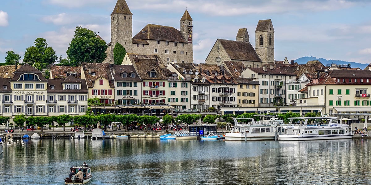 Rapperswil, Lake Zurich, Rappeswil Switzerland, St. Kunigunde, Chapel of St. Ursula, Rose City, Einsiedeln Abbey, Rhine pilgrimage, Catholic pilgrimage, Rapperswil rose garden