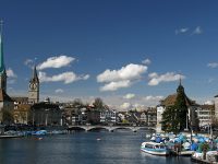 Limmat River in Zurich Chris Brown wikimedia CC 2.0
