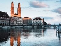 Zurich, Lake Zurich, Switzerland, Grossmunster, Great Church, Rhine Pilgrimage, Rhine Cruise, Catholic Pilgrimage