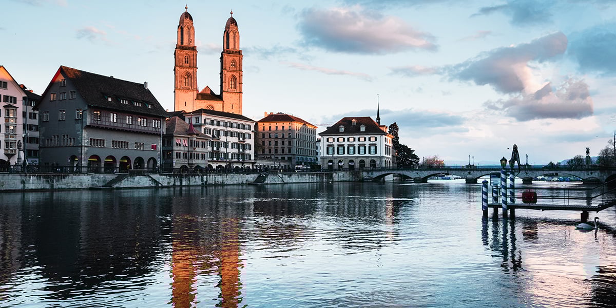 Zurich, Lake Zurich, Switzerland, Grossmunster, Great Church, Rhine Pilgrimage, Rhine Cruise, Catholic Pilgrimage