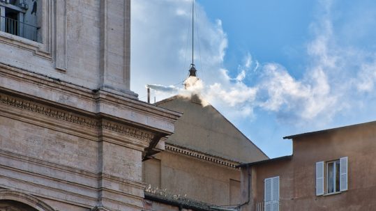 white smoke, vatican, conclave 2025, papal election